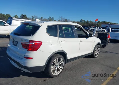 2016 BMW X3 xDrive28I from USA, damaged, VIN 5UXWX9C55G0D84189